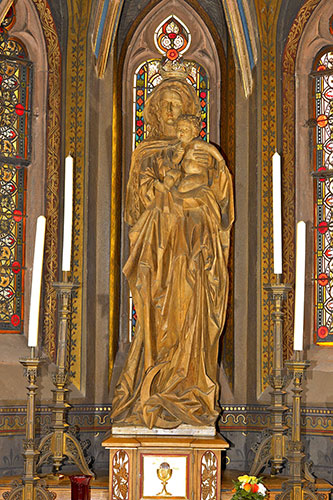 12 Marienstatue in der Klosterkapelle